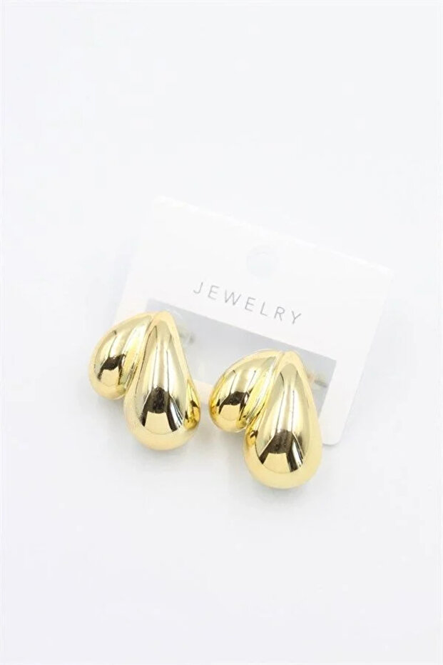 Drop Earrings - Gold