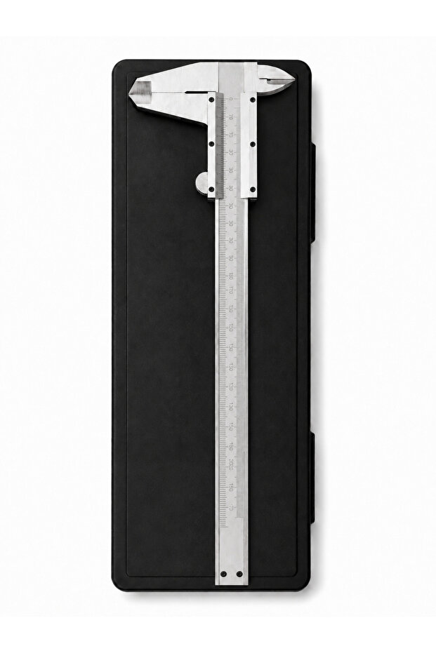 Metal Caliper 200mm 0.02mm Precision Measure Caliper Stainless Steel Manual Caliper Professional Internal External Measuring Tool