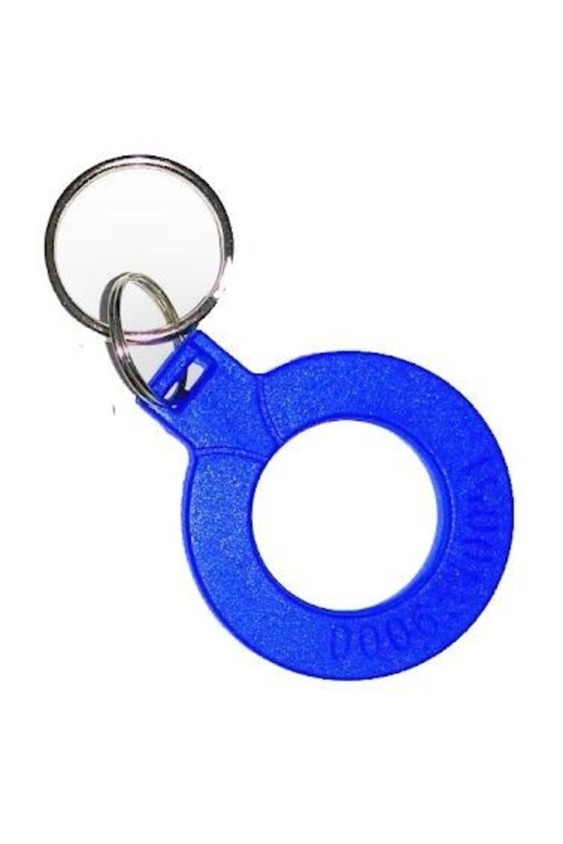 Bifo mifare m2 key fobs mf blue 13.56mhz 100-pack