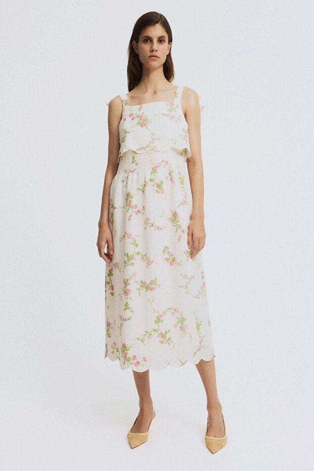 MAMA Tie-strap nursing dress