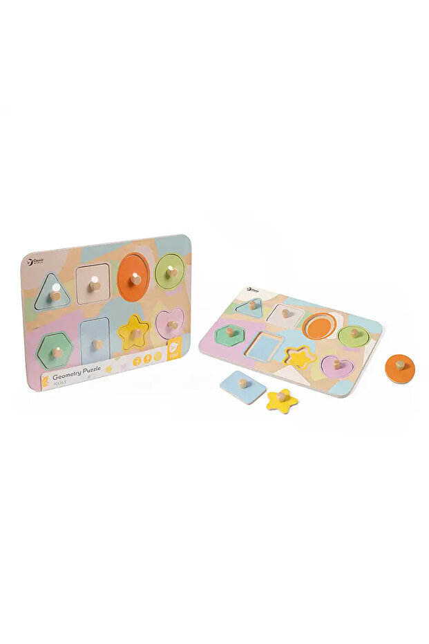 Wooden Geometric Puzzle 40063