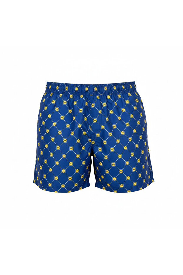 Esmara x Lidl Women's Blue Logo Print Shorts Set - Size M