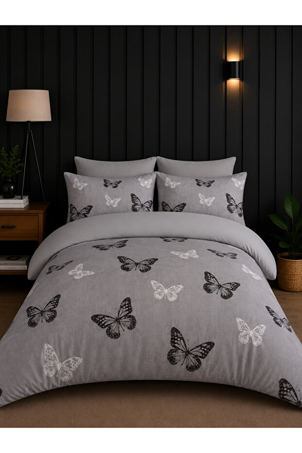 Double Elastic Sheet Duvet Cover Set | Cotton |