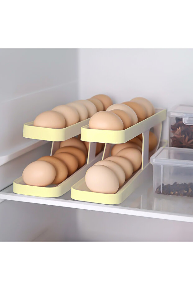 Automatic Scrolling Egg Dispenser Organizer - 3