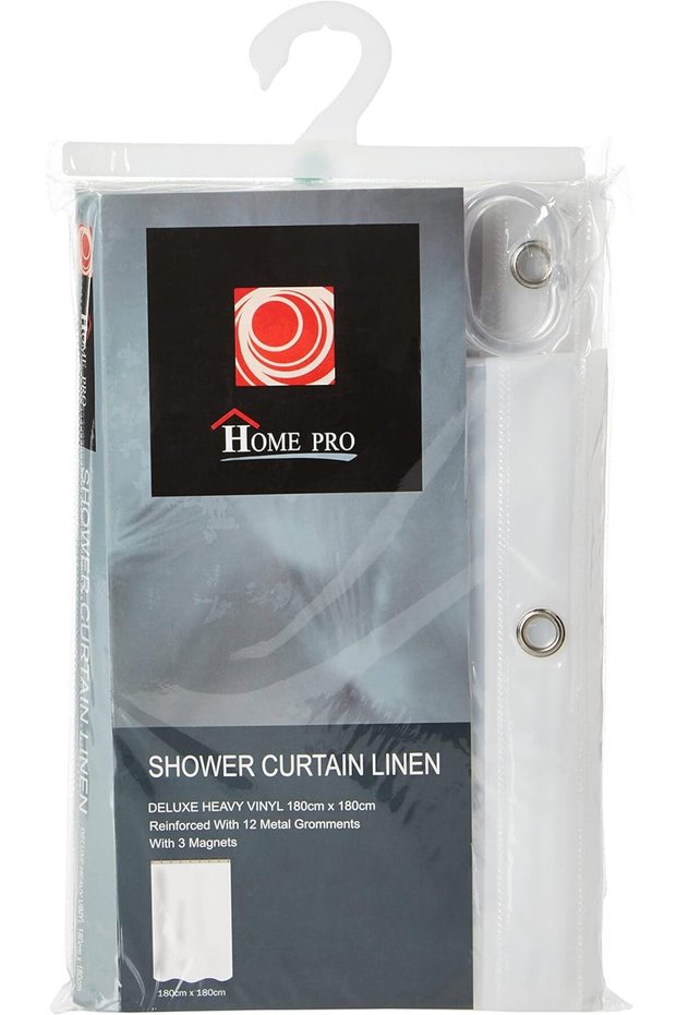 Shower Curtain, Waterproof Shower Curtain 200x200cm, Bathroom Curtain for Bath Tub, Moisture Resistant Washable