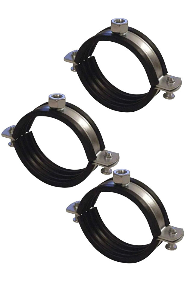 Mey Import ® 4 1/2 Nut Pipe Clamp (3 Pieces)