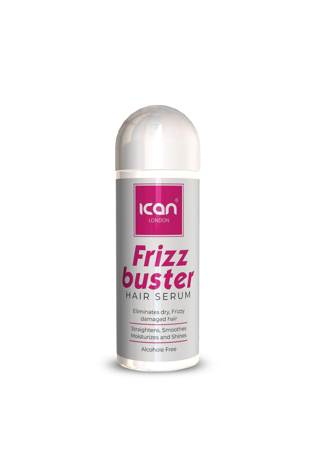 Frizz Buster Hair Serum 207ml – Alcohol-Free Anti-Frizz Hair Serum for Dry, Frizzy & Damaged Hair | Smooth, Silky & Shine Enhancing Formula