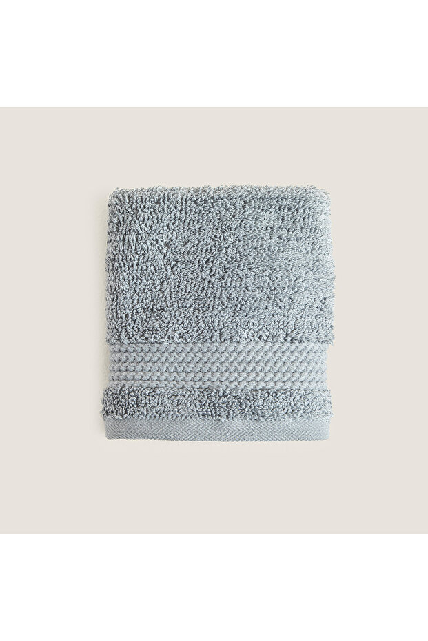 Eva Cotton 100% Cotton Hand Towel 30X50 cm Steel Blue