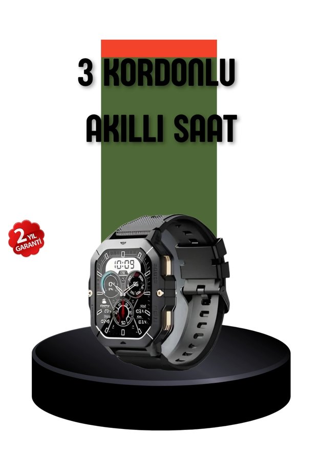 Amoled Screen Smart Watch 10 Days Battery Life