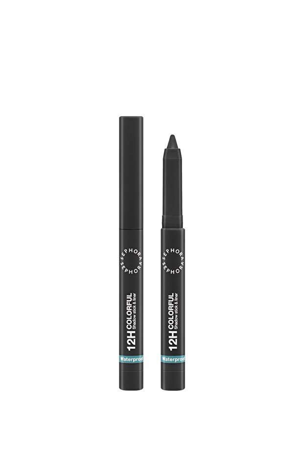 12H Colorful Eyeshadow 24 Black Matte Abcosmetics