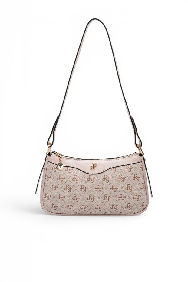 Pink - Powder Monogram Women's Crossbody Bag Sp1274