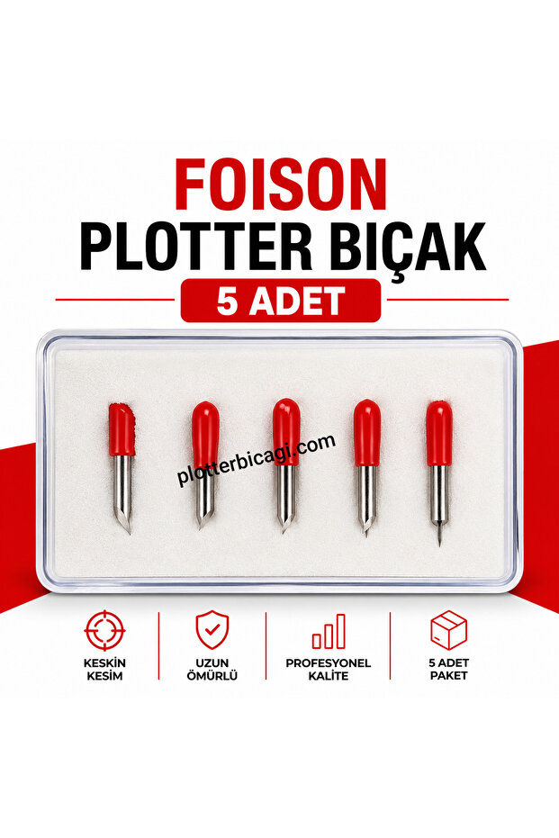 Foison plotter bıçak 5 adet
