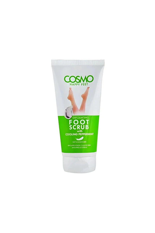 Cosmo Happy Fit Peppermint Foot Scrub, 150 ml
