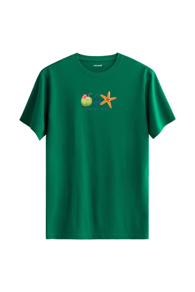 Caribe Girl Tropical Summer T-Shirt