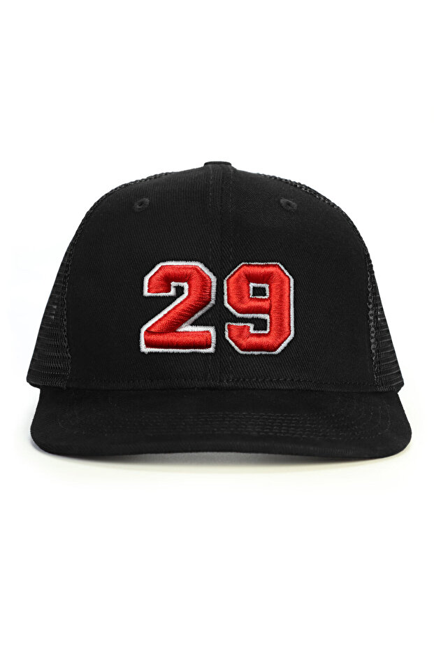 Number 29 Embossed Snapback Hat - 1