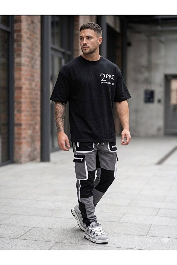 Oversized Back Printed Unisex Tshirt