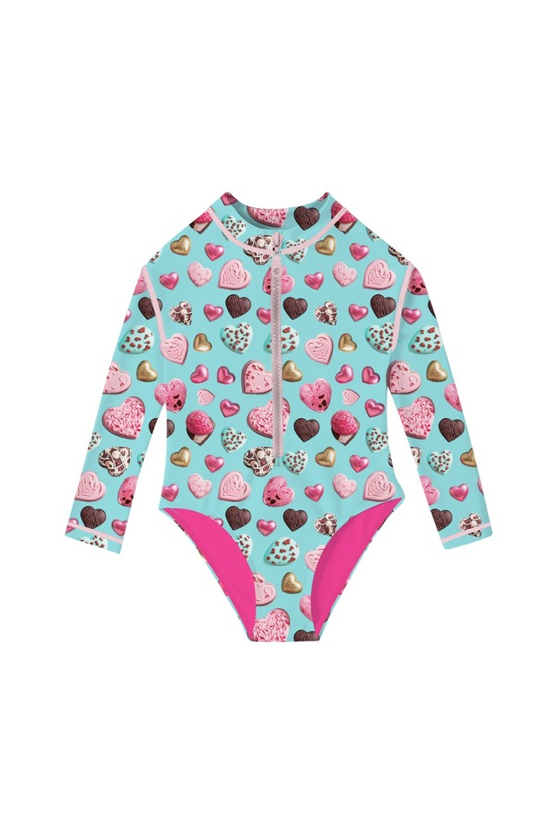 Chocos Long Sleeve Swimsuit Swimsuit