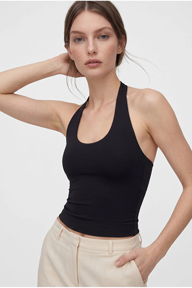 Women's Halter Neck Crop