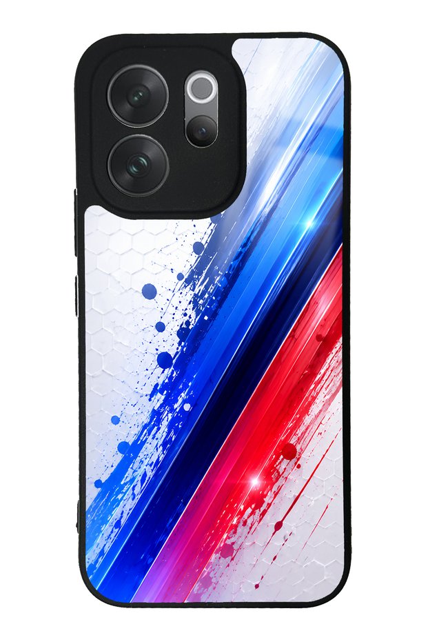 Vivo V70 Blue M2 Design Glossy Phone Case