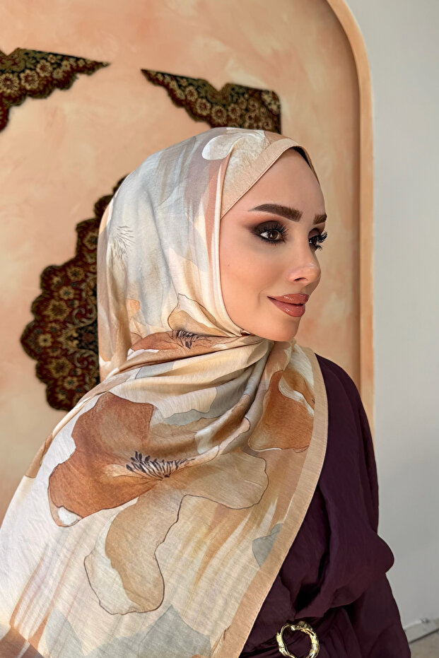 شال نايدا بنمط زهرة الأهنك