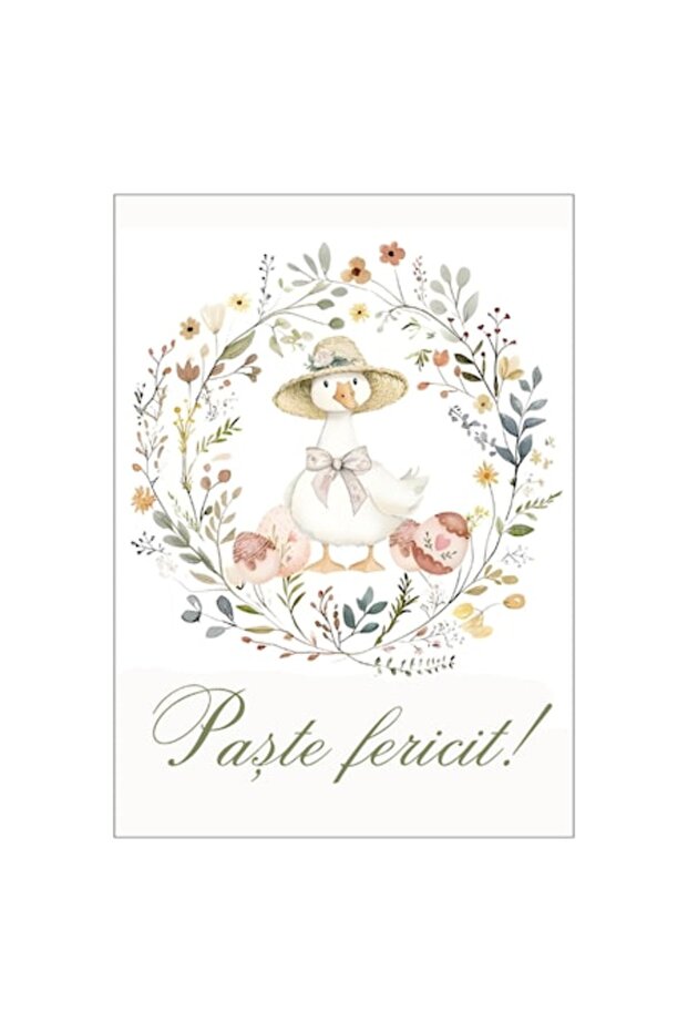 Felicitare 13x18 cm cu plic - Paște - Model 3 - 1