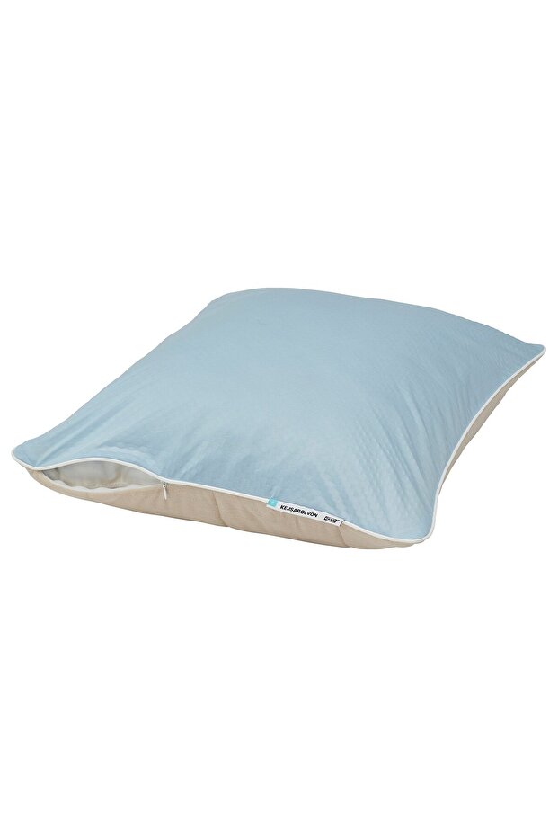 KEJSAROLVON Pillow protector, beige/blue, 50 x 80 cm