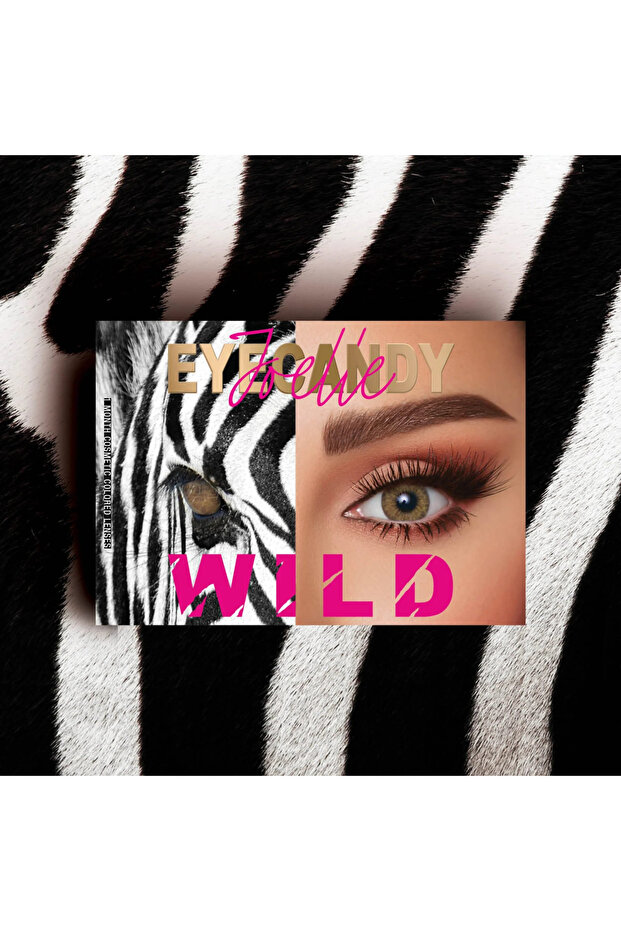 EYECANDY B5 ZEBRA MONTHLY LENSES 2S