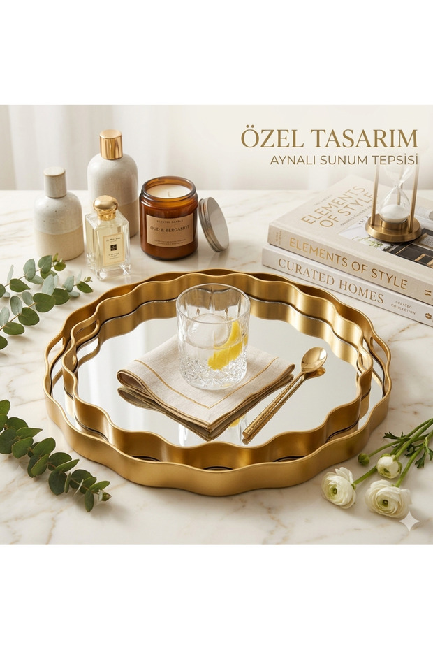 Papatya Luxury 2-Piece Tray