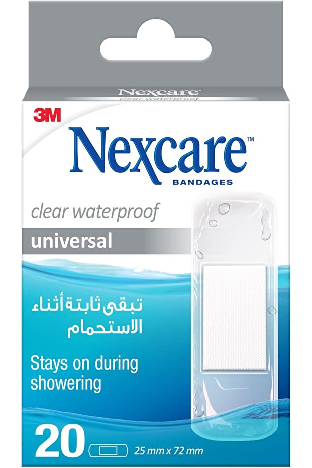 3M Cwp-20 Clear Waterproof Bandages