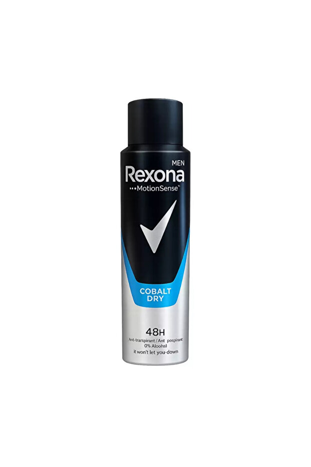 Men Motion Sense Cobalt Dry Deodorant Spray 48H Anti Perspirant- 200ml