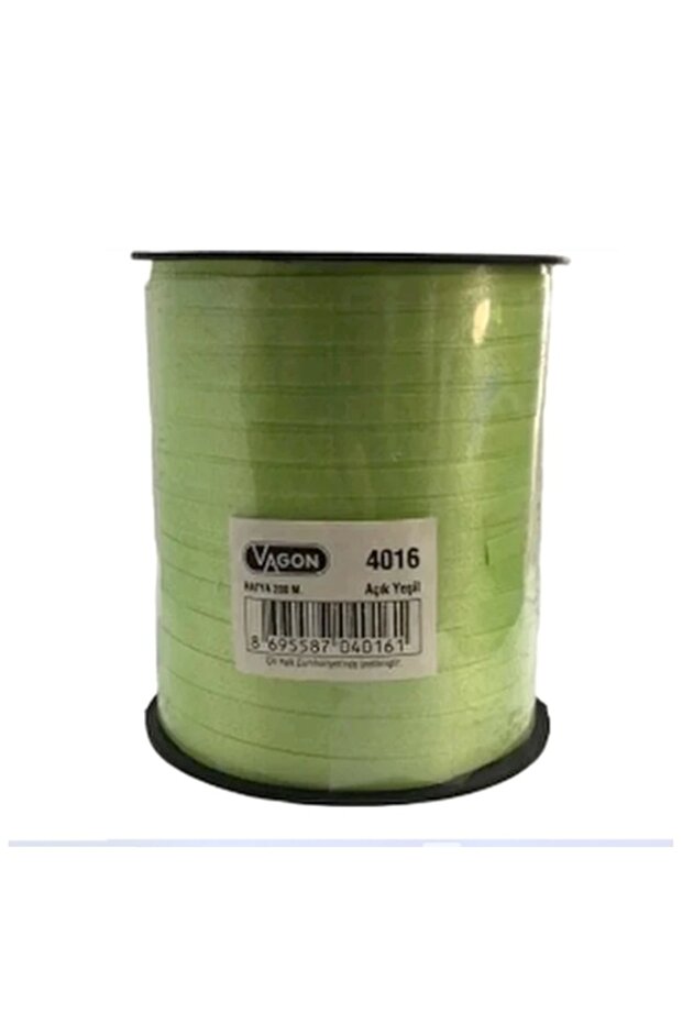 Thin Raffia 200m Light Green - 3 Pieces