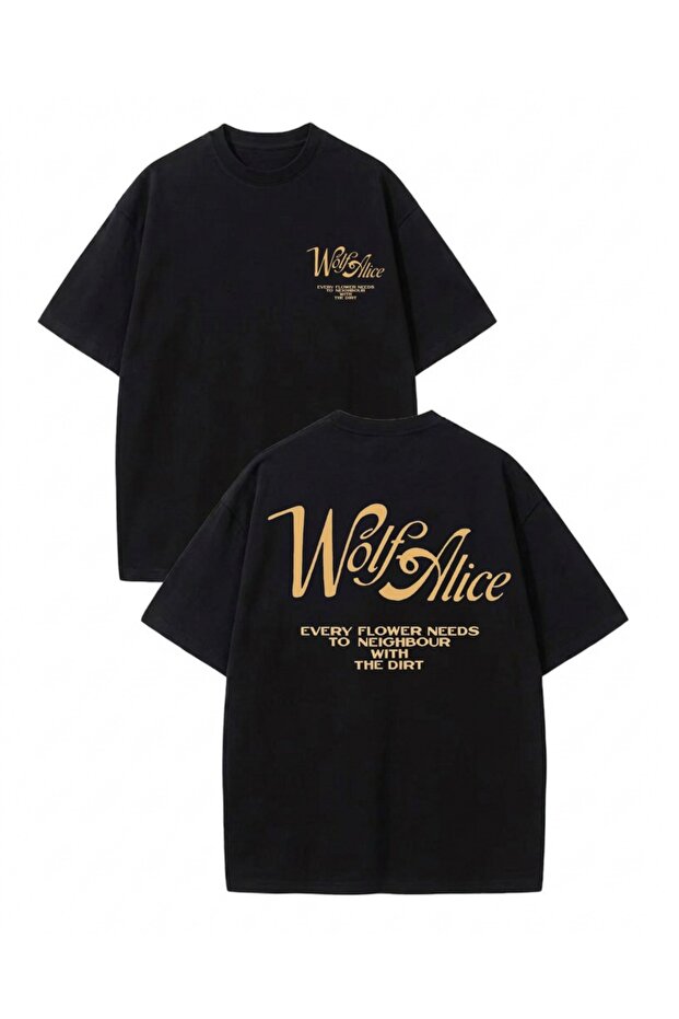 Wolf Alice Rock Music Printed Unisex Oversize T-Shirt