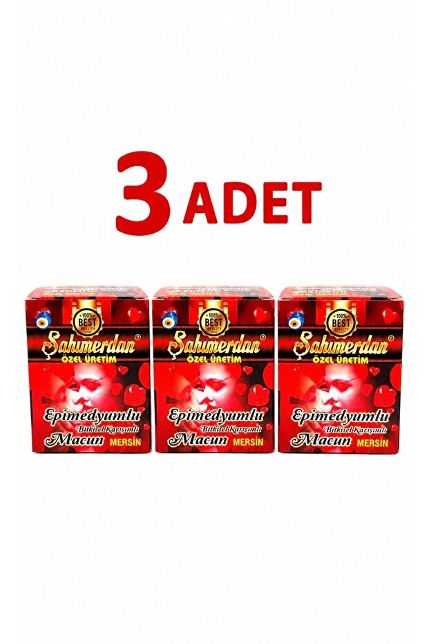 ŞAHIMERDAN BİTKİSEL MACUNU X 3 adet 240 gr