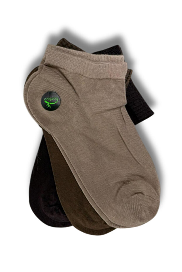 Women's 3-Piece Bamboo Booties Socks Set 20538