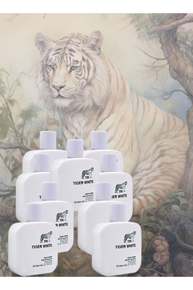 9 Pieces Tiger White Perfume 100ML