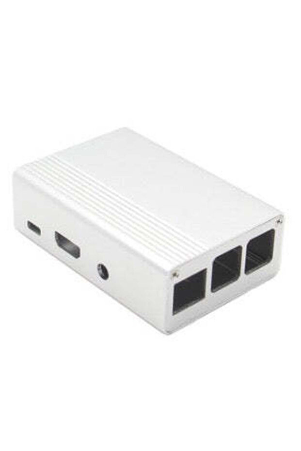 White Aluminum Alloy Case Shell Housing With Light Pipe for Raspberry pi 5