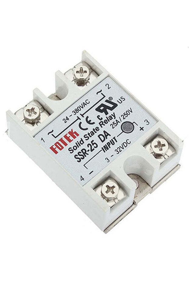 4E1 SSR-25DA SSR Solid-state Solid State Relay 25A Output AC24-380V - 1