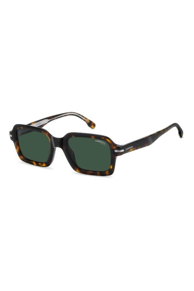 UV Protected Sunglasses Havana Frame Green Mirror Lens 50mm - C-358/S-086