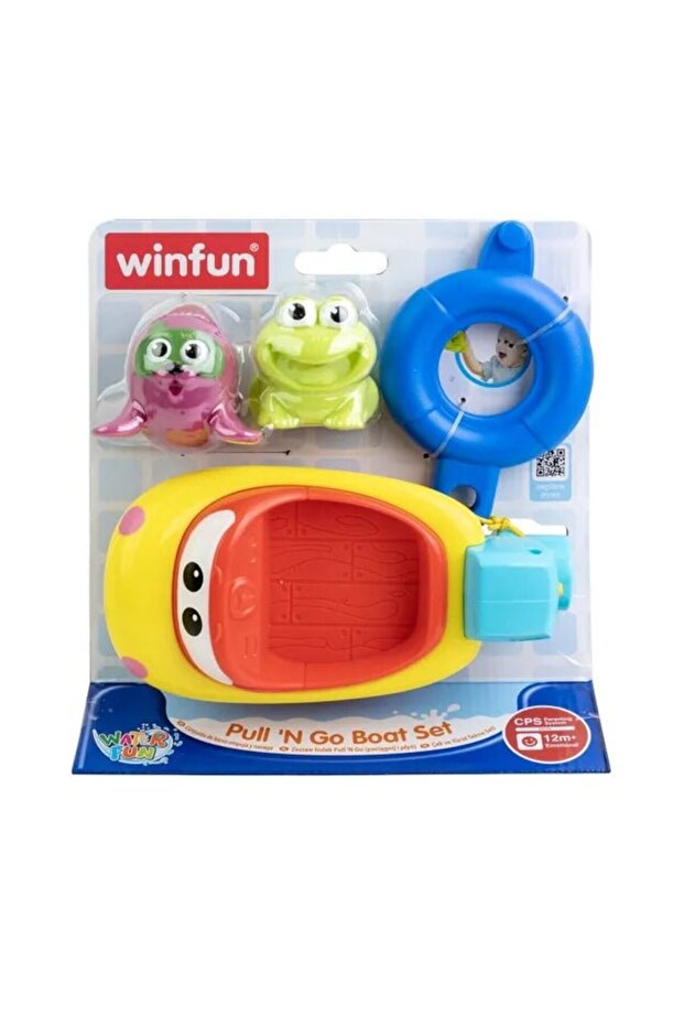 - Pull 'N Go Boat Set