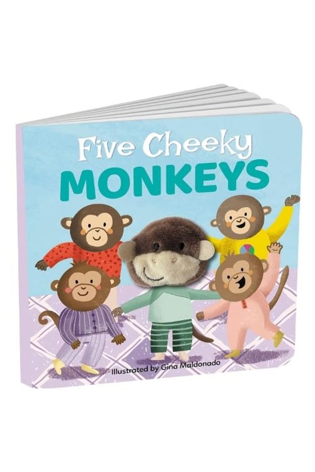 Finger Puppet Book Cheeky Monkey Large Format)