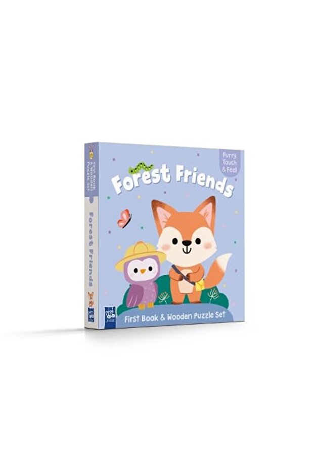 Forest Friends First Book And Wooden Puzzle)