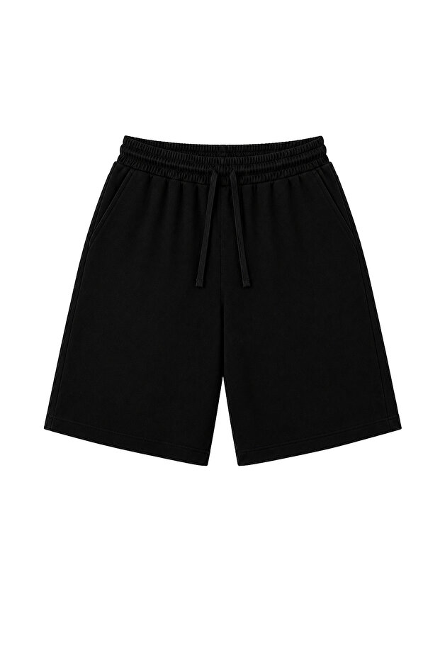 Regular %100 Cotton Basic Shorts Set - 2