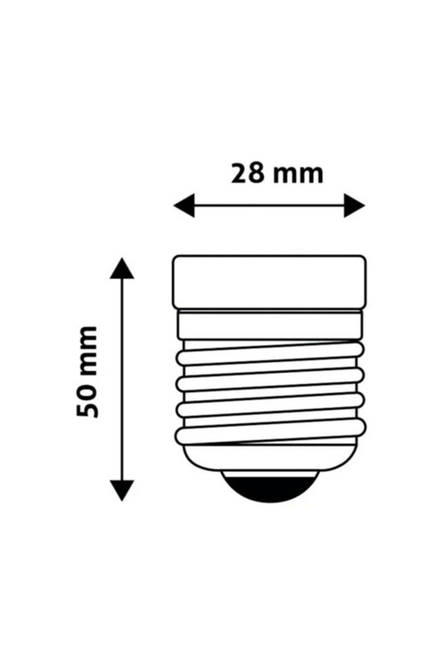 Adaptor dulie Entac E27 -> E14 - 2