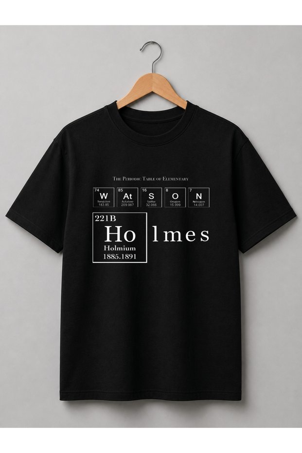 Sherlock Holmes Special Edition Design Unisex Premium Cotton T-Shirt