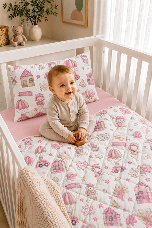 Baby Ranforce Sleep Set |   Soft Textured Cotton Fabric |   Durable, Comfortable, and Peaceful Sleep