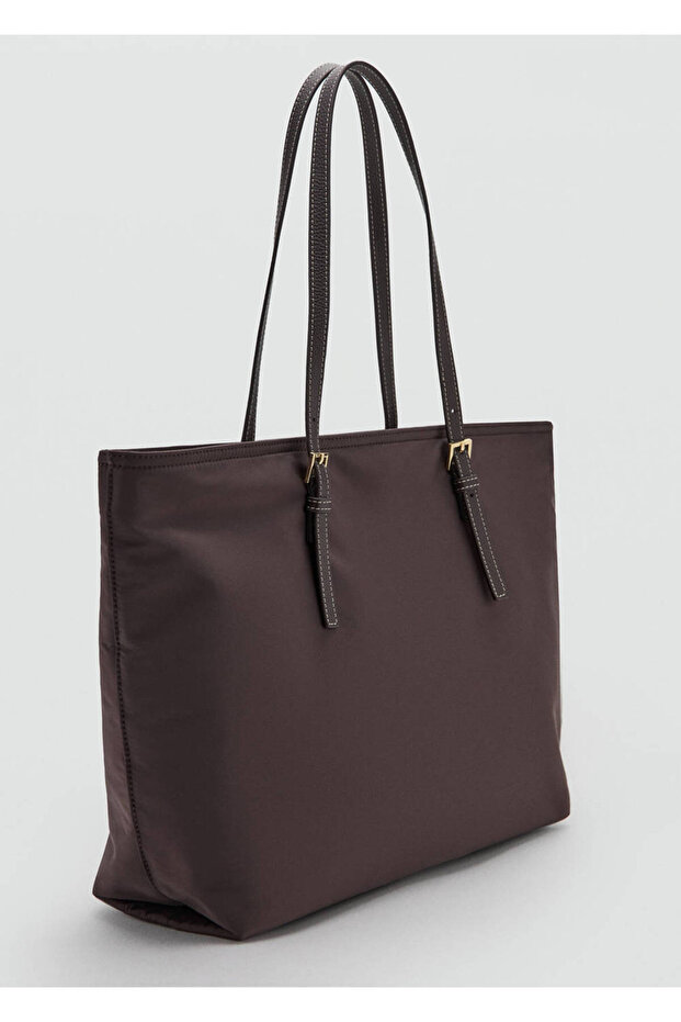 Tokalı shopper çanta