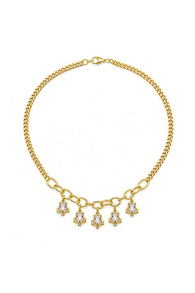 Valenza Stone Chain Necklace