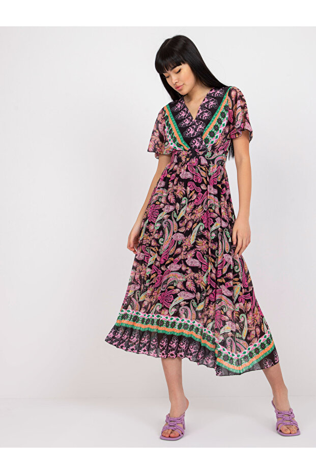 Rochie Dama Roz - 5