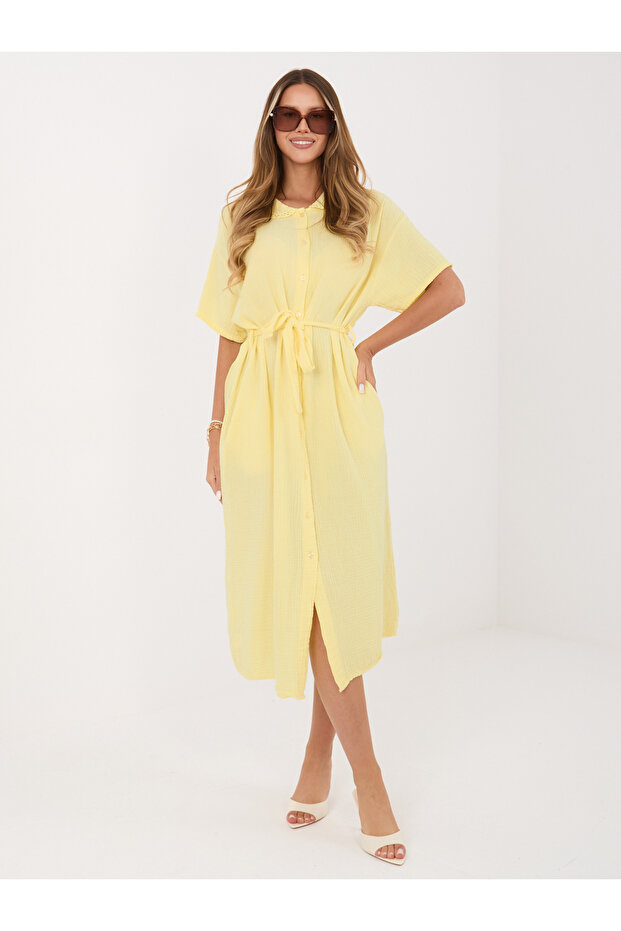 Rochie Dama Galben - 3