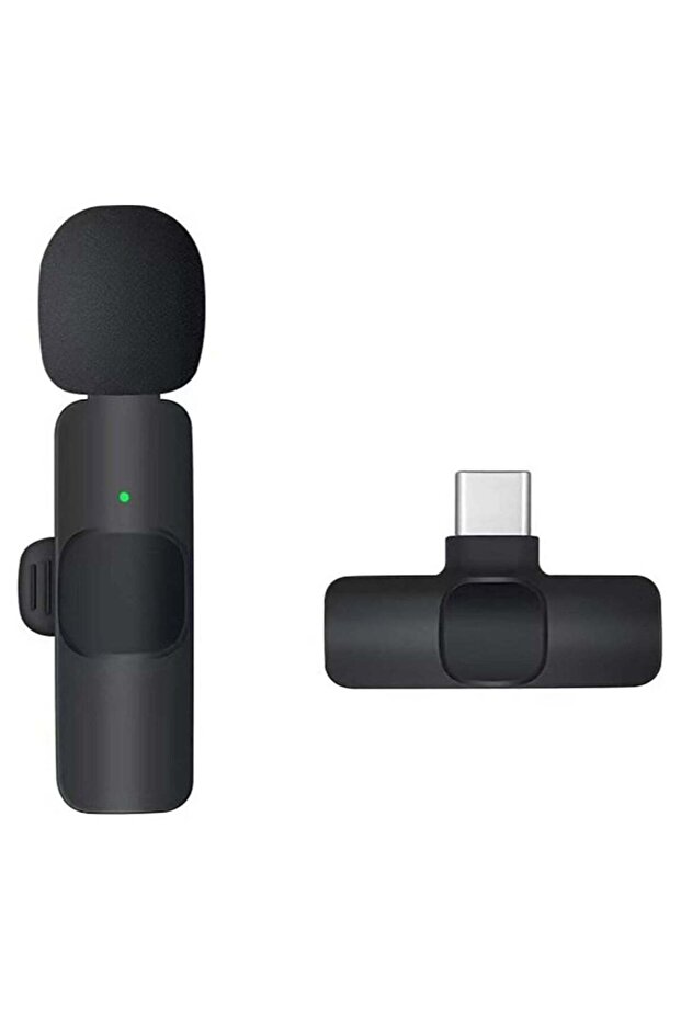 Wireless Lavalier Microphone for USB C Smartphone, Plug and Play Mini Mic for YouTube TikTok